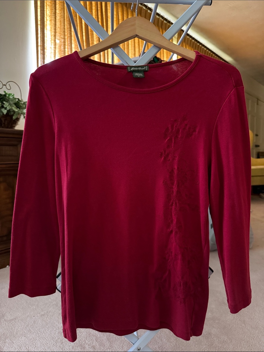 Long sleeve size M | Wine